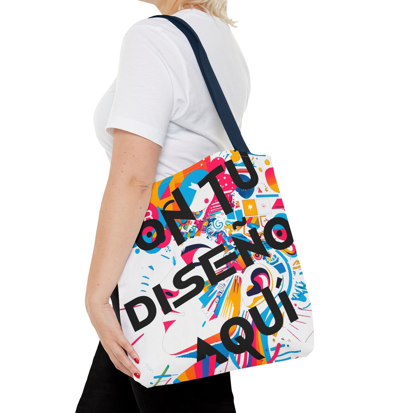 Bolsa Tote Colorida Personalizable