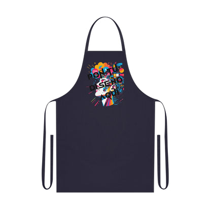 Delantal de algodón personalizable