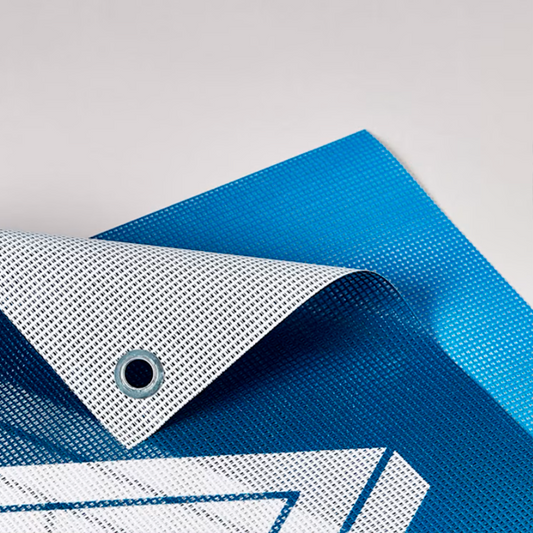 Lona de PVC Microperforado 260g Refuerzo, Ojales y Tensor incluidos