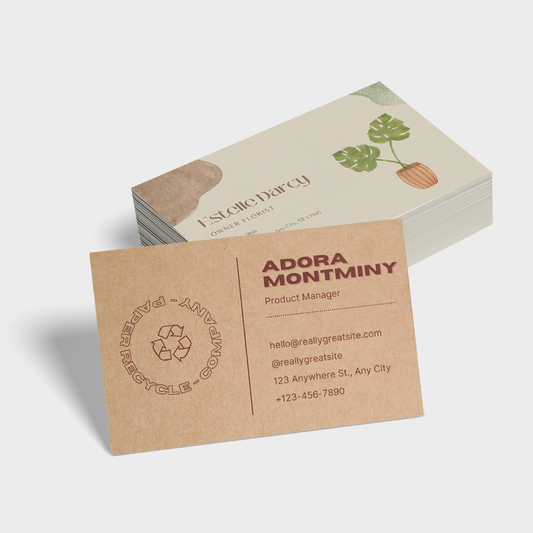 Tarjetas de Visita | Papel Ecológico