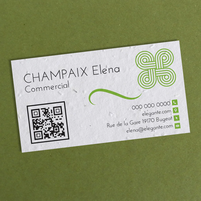 Tarjetas de Visita | Papel Ecológico