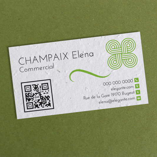 Tarjetas de Visita | Papel Ecológico