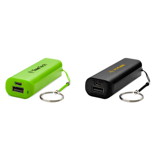 Batería Externa 1.200 mAh Personalizable | Llavero Compacto