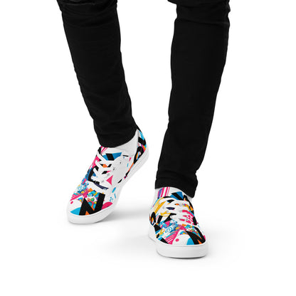 Zapatillas Personalizadas de Lona con Cordones para Hombre