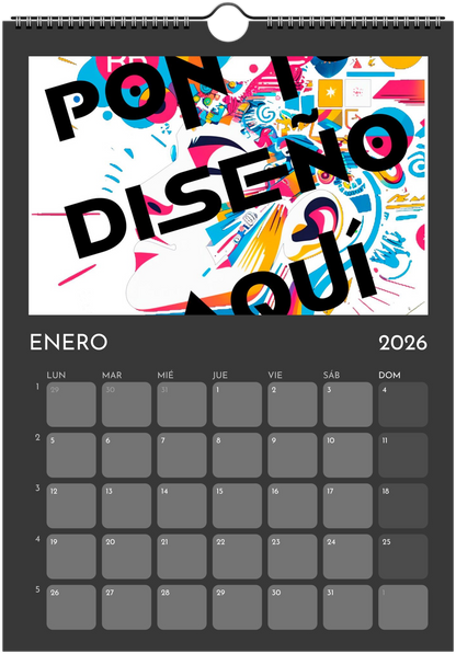 ¡Diseña tu Calendario 2026!
