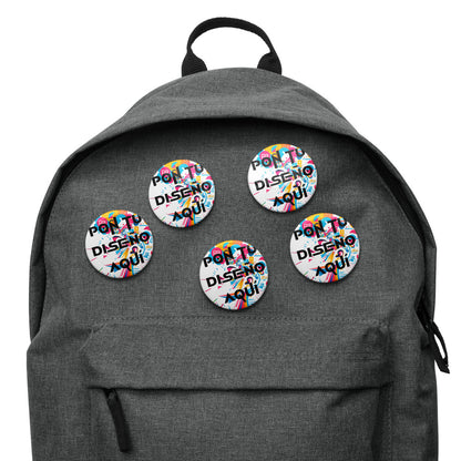 Set de 5 Pin Buttons – Dale vida y personalidad a tu estilo