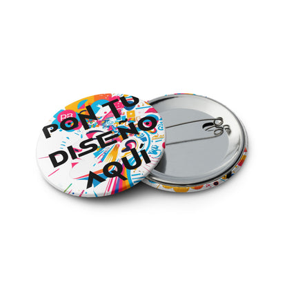 Set de 5 Pin Buttons – Dale vida y personalidad a tu estilo