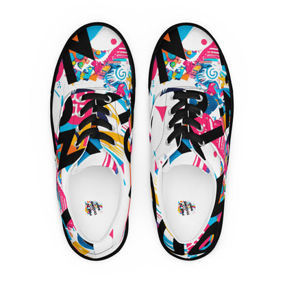 Zapatillas Personalizadas de Lona con Cordones para Mujer
