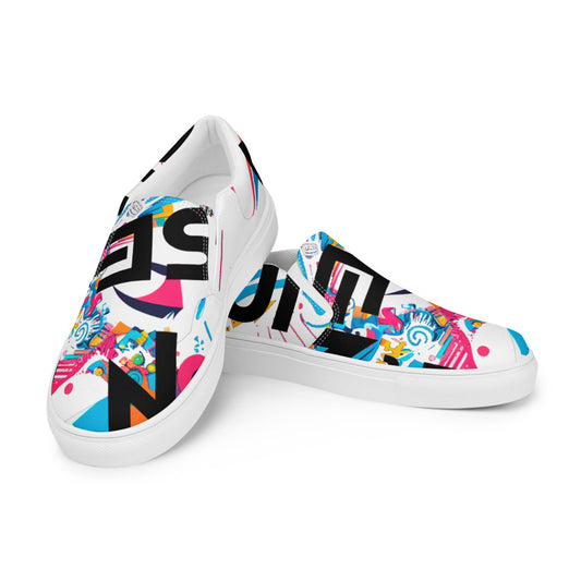 Zapatillas Slip-On de Lona para Mujer