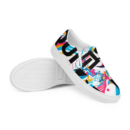 Zapatillas Slip-On de Lona para Mujer